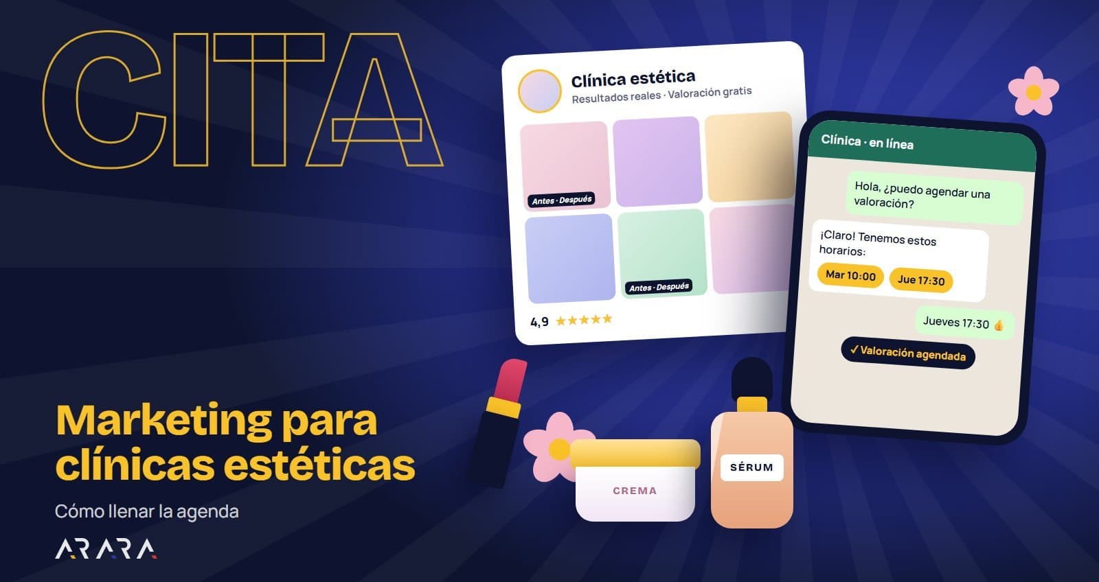 Marketing para clínicas estéticas: cómo llenar la agenda